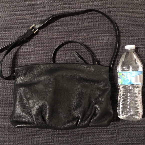 Zara leather shoulder bag